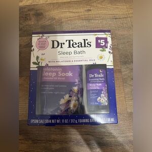 Dr. Teals Sleep Bath soak and foaming bath